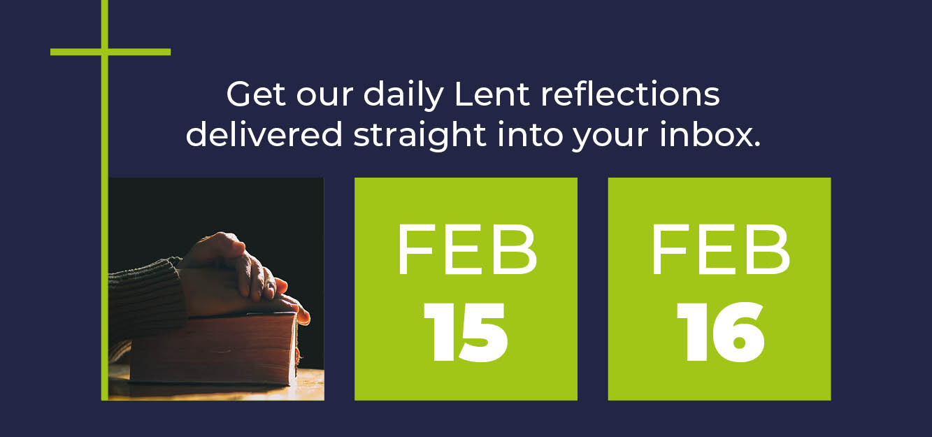 Sign up to Lent Reflections