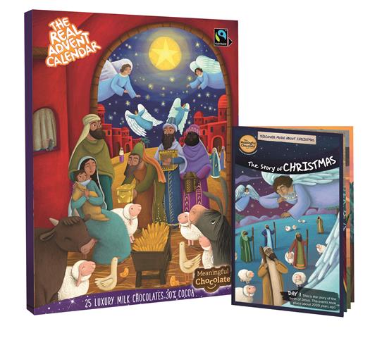 Advent calendar milk chocolate