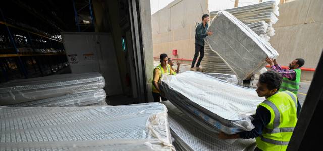 Catholic Relief Service coordinating the procurement and shipment of emergency supplies to Gaza refugees