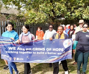 Holy Family Catholic Church in Slough organises a Jubilee walk celebrating parishioners' heritage in support CAFOD's work.