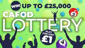 Play the CAFOD lottery