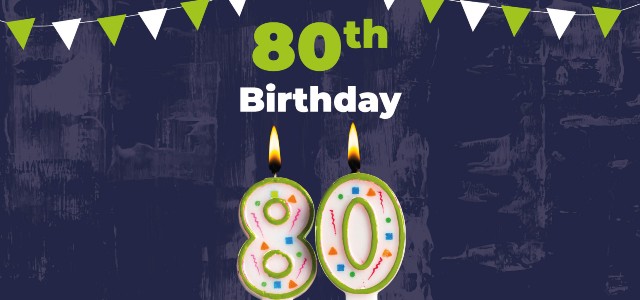 80th Birthday Candles for World Bank