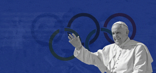 Pope Francis' quote on sport gif