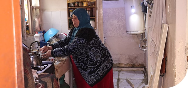 Mariam, a Palestinian refugee in Lebanon