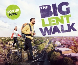 Sign up now to CAFOD's Big Lent Walk