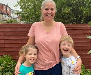 Catherine and her family